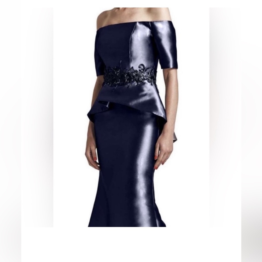 NWT Navy Mikado Dress